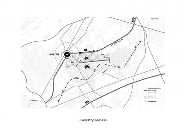 Stadsproject Defensie-site : mobiliteit