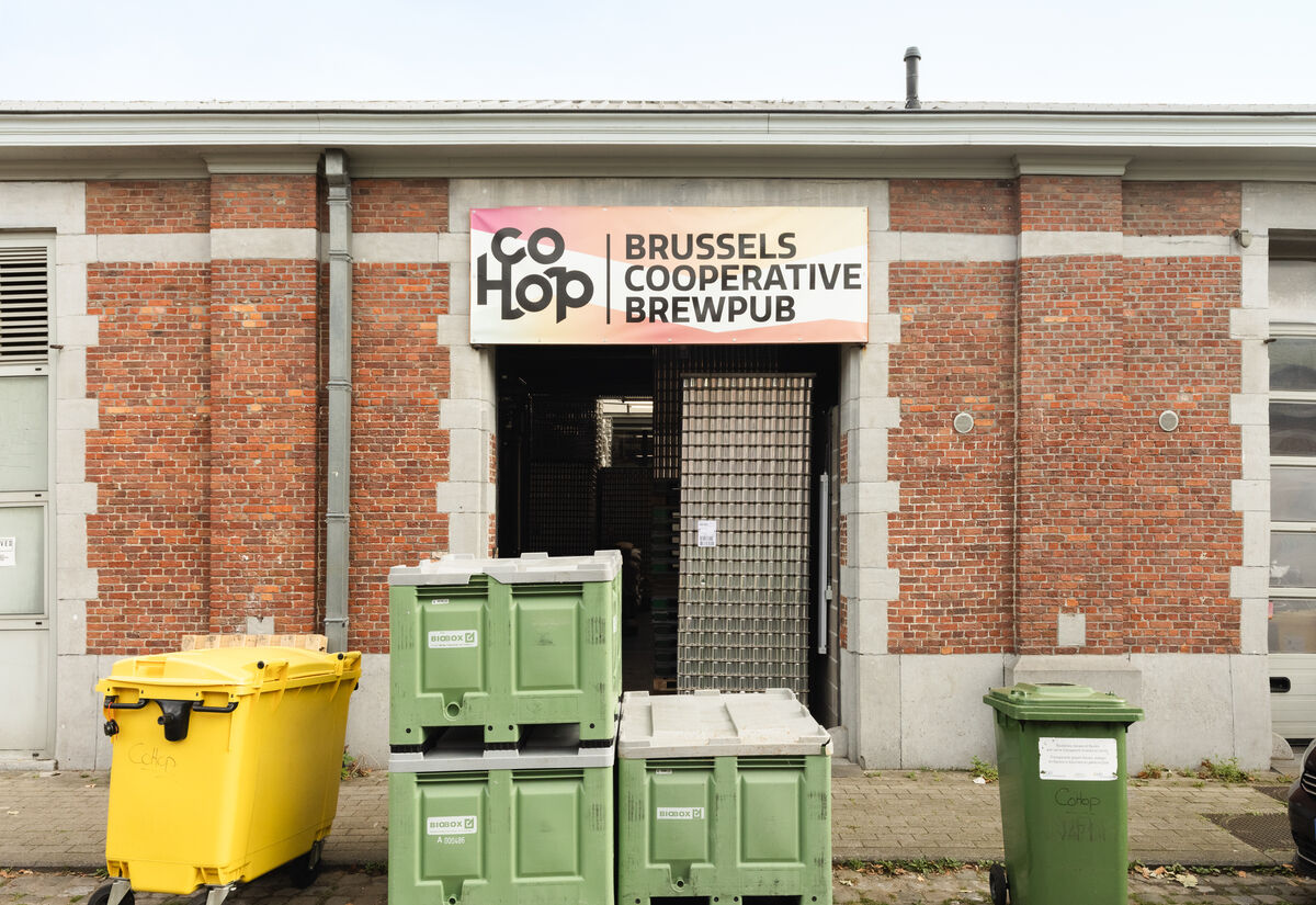 Coöperatieve van microbrouwerijen CoHop, Waversesteenweg, Etterbeek (september 2024)